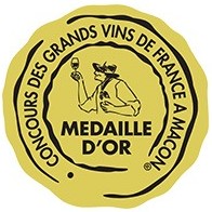 Médaille d'or au concours des vins de Mâcon